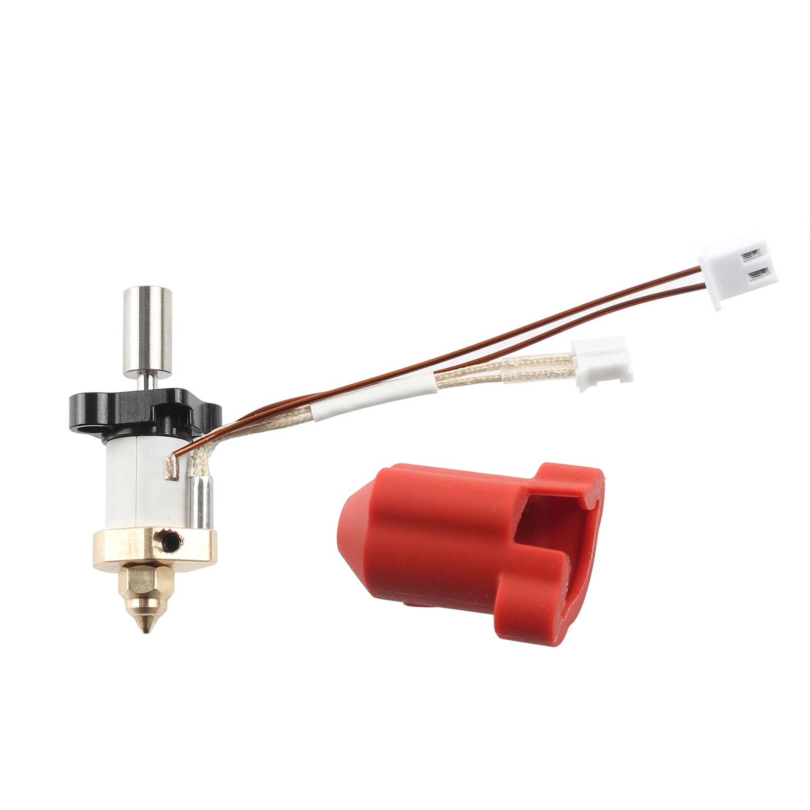 Para Creality K1/ K1 Max Kit Hotend mejorado bloque calefactor de cerámica resistente a altas temperaturas aleación de titanio Hotend de garganta - imagen 4