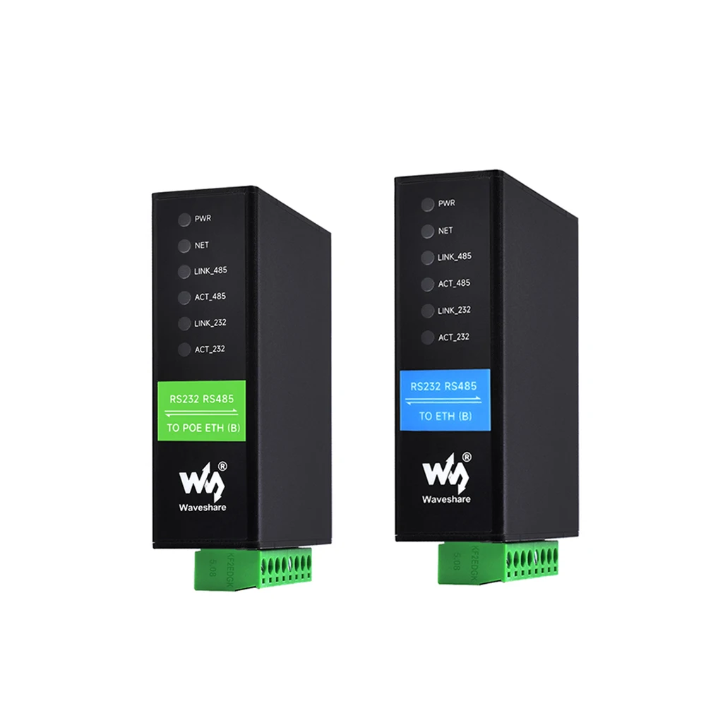 Servidor serie Ethernet RS485 a RJ45, canales duales, operación independiente, transmisión transparente bidireccional opcional