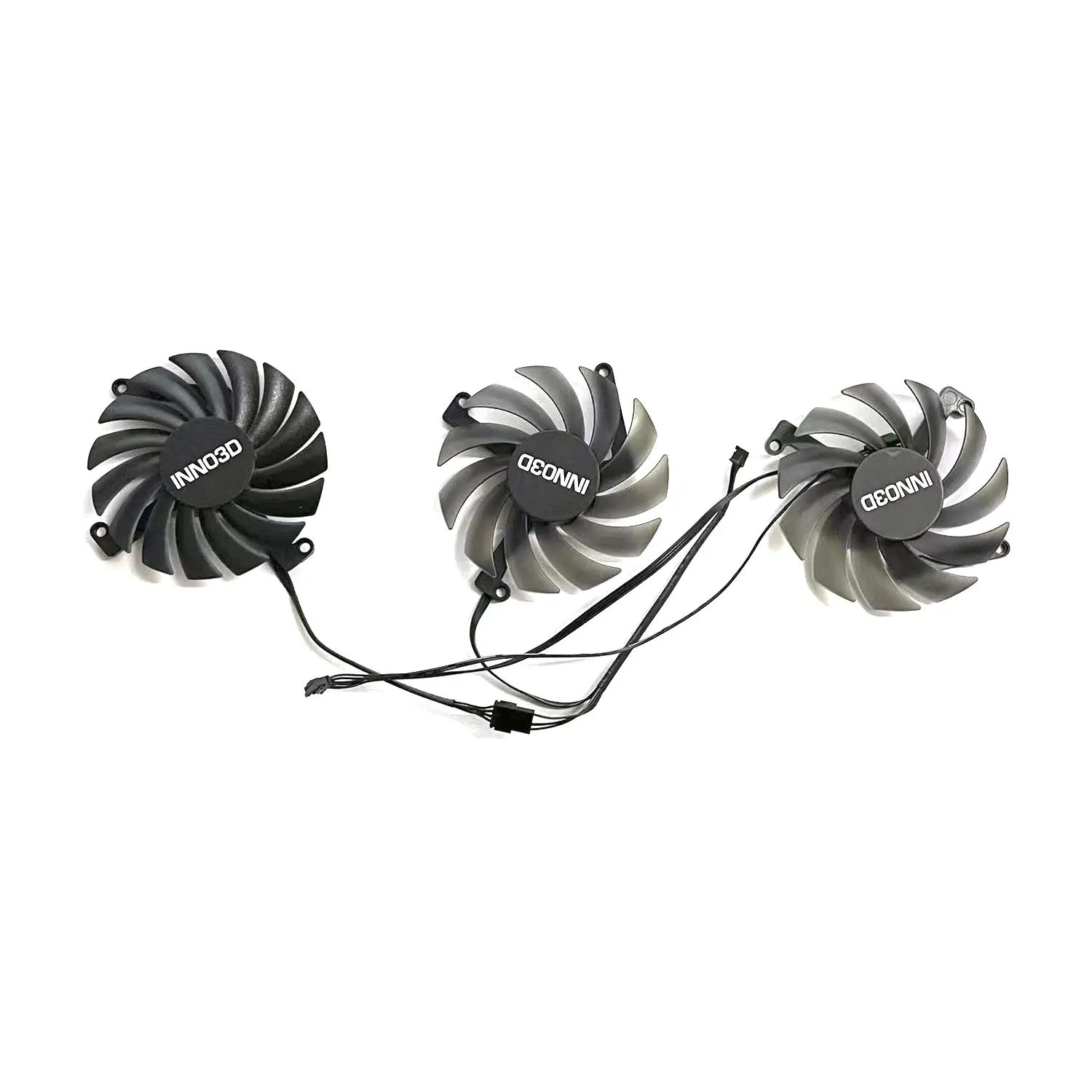 Nuevo ventilador GPU 3FAN 4PIN CF-12910S CF-12915S RTX4070 4070TI para INNO3D GeForce RTX4070 4070ti X3 OC ventilador de repuesto para tarjeta gráfica - imagen 2