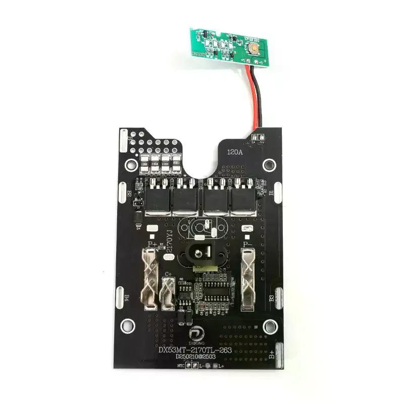 Accesorios de Pin de interfaz de batería, herramientas eléctricas de 21V, batería de litio 21700, placa de circuito de protección PCB BMS, 1 Uds. - imagen 3