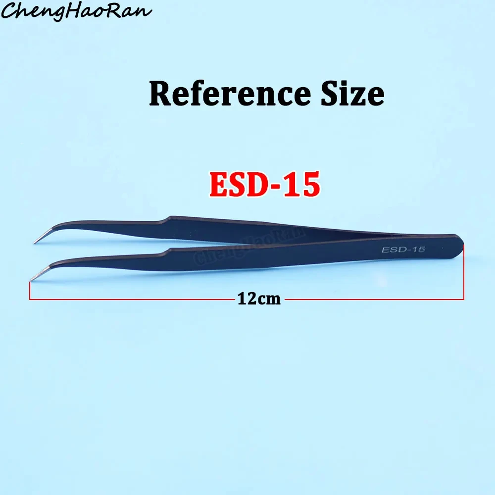 Pinzas de codo de acero multifuncionales de acero inoxidable, pinzas largas para acuario, pinzas médicas, herramientas de alimentación para mascotas antideslizantes - imagen 2