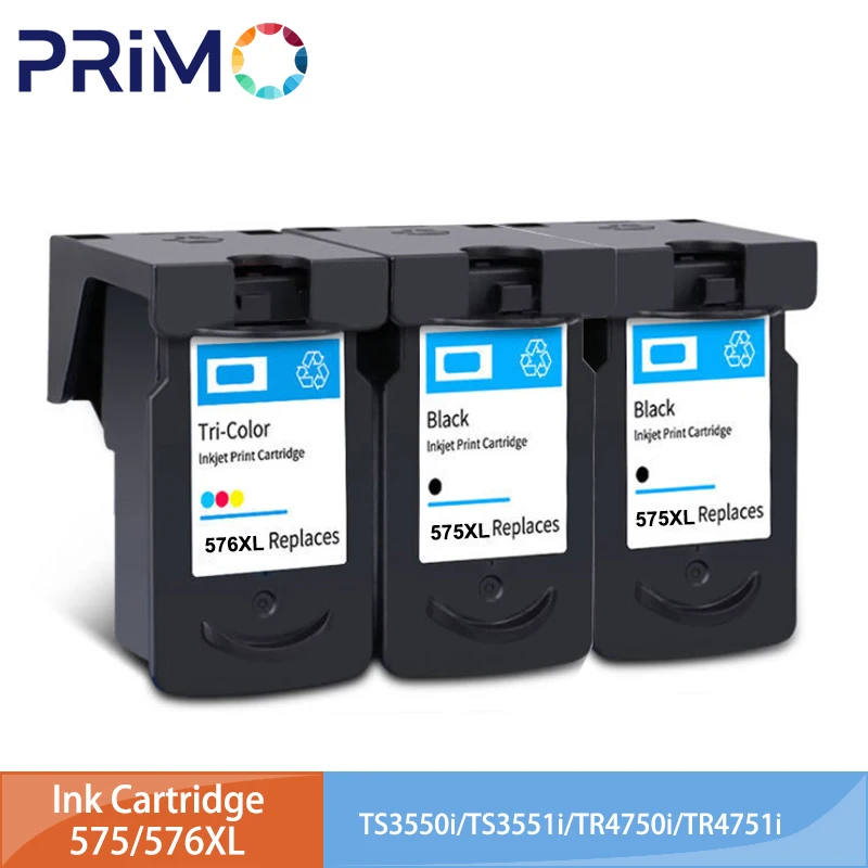 PG575 CL576 PG575XL CL576XL 575 576 XL PG-575 CL-576 Cartucho de tinta compatible para Canon Pixma TS3550i TS3551i TR4750i TR4751i
