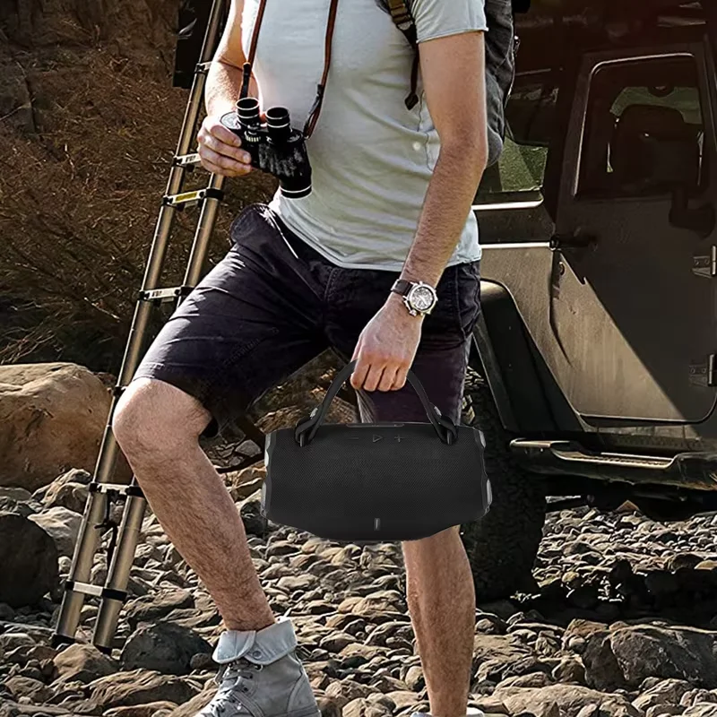 Cinta de agarre de altavoz desmontable de silicona con 2 pares de tornillos antideslizante para viajes al aire libre para altavoz JBL Xtreme 2/ Xtreme 3/Xtreme 4 BT - imagen 5