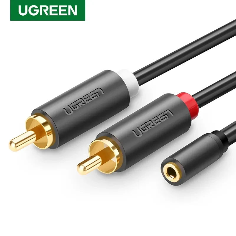 3.5mm to 2RCA