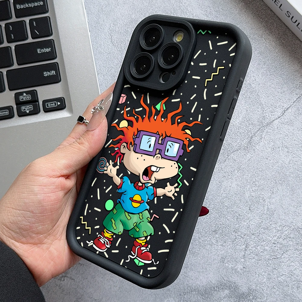 Funda de teléfono con dibujos de r-rugrat Chuckies para Samsung Galaxy A06 A26 A16 A06 A35 A55 A25 A05s A15 A54 A34 A36 A24 A14 A05 4G 5G - imagen 3