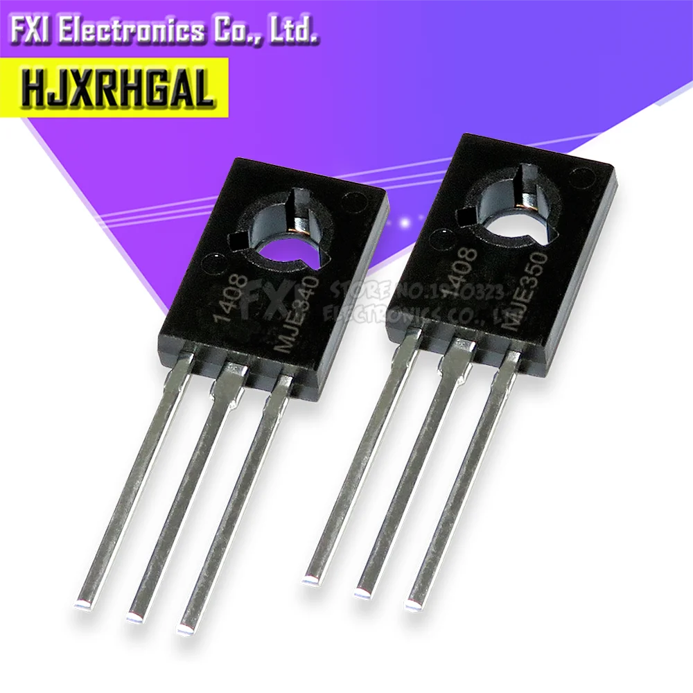 20 piezas MJE13003 MJE13003-2 TO126 TO-126 E13003 E13003-2 nuevo original MJE340 MJE350 - imagen 2