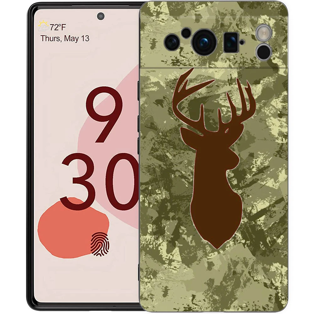 Para Google Pixel 10 Pro funda de teléfono Pixel 9 Pro XL TPU funda Pixel 8 Pro 9A 8A 7A 7 6A 6 Pro funda suave caza de patos - imagen 3