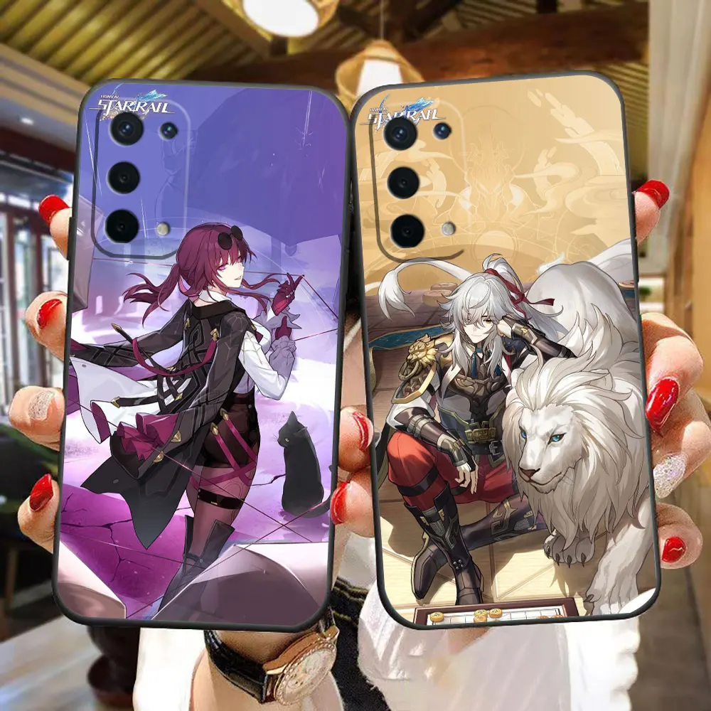 Honkai Star Rail juego funda de teléfono para OPPO A15 A16 A17 A31 A38 A54 A53 A55 A57 A58 A60 A71 A73 A74 A76 A78 A92 A93 A94 A98