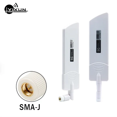 1PCS White SMA-J