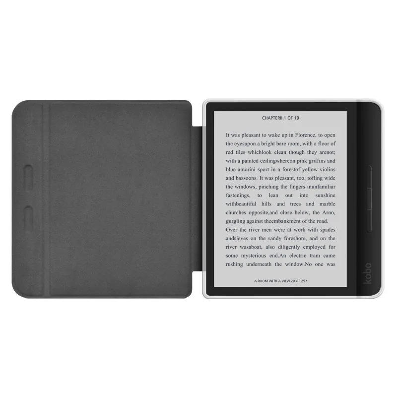 Funda delgada de cuero PU a prueba de golpes, fundas de encendido/apagado automático para KOBO Libra Color 2024, funda inteligente para Ebook con parte trasera de acrílico transparente - imagen 4