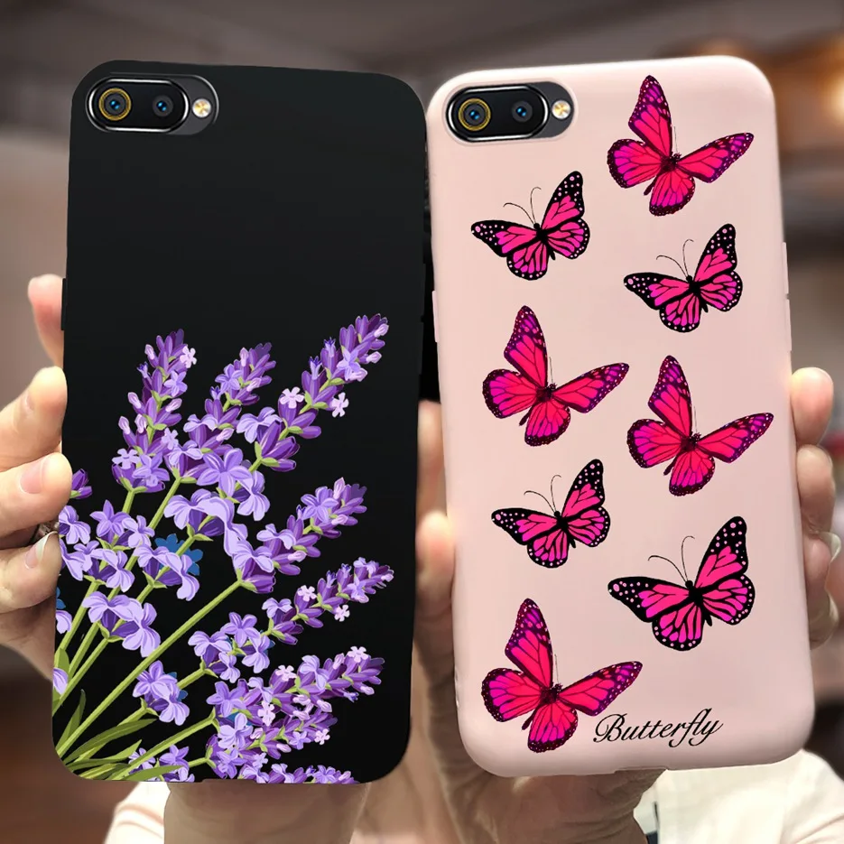 Para Realme C2 funda Oppo A1K funda bonita de silicona suave funda trasera de teléfono para Oppo A1k RealmeC2 funda Fundas a prueba de golpes Coque - imagen 3