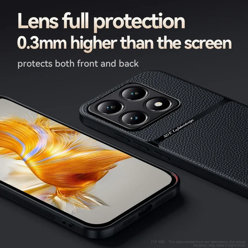 Funda magnética de cuero PU de lujo para Xiaomi 14T Mi 15T Pro 5G, funda protectora trasera dura, Fundas Capa - imagen 5