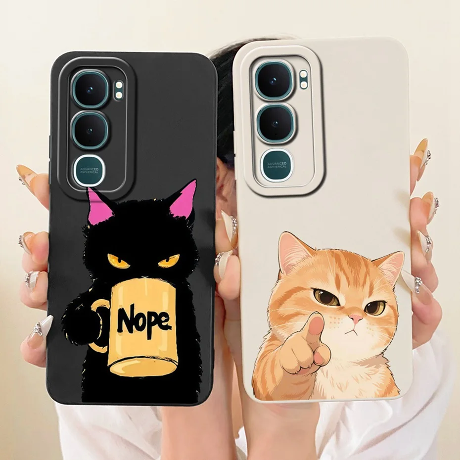 Funda de teléfono con estampado bonito para Vivo Y21d Y31 2025, fundas de silicona suave a prueba de golpes para Vivo Y21D Y31 5G (2025), fundas para parachoques - imagen 2