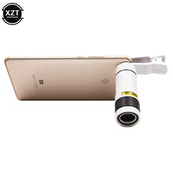 Teleobjetivo 12X universal con clip para iPhone, Xiaomi y Samsung