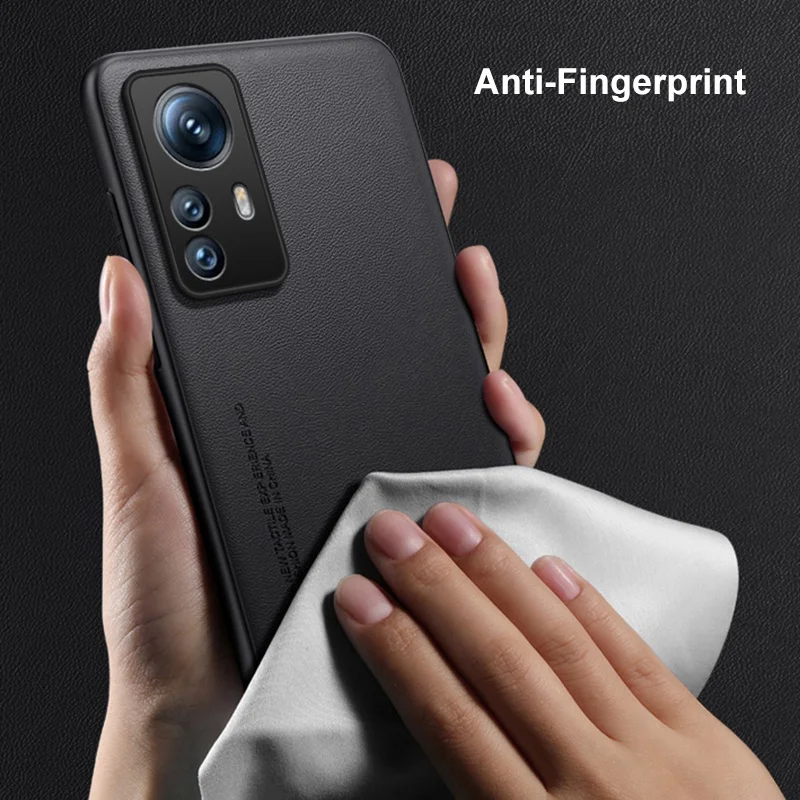 Funda de cuero PU de lujo para Xiaomi Mi 12 12T Pro 12X Mi12 X funda trasera de silicona protección completa funda de teléfono para Xiaomi 12 Lite 5G - imagen 5