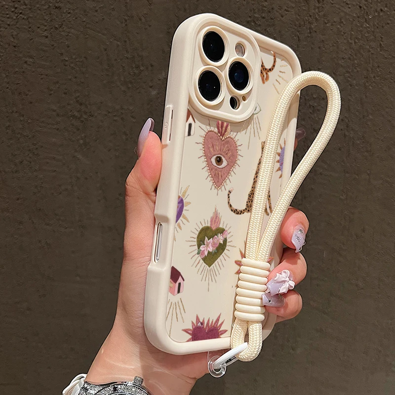 Funda de teléfono con cordón suave con patrón de leopardo personalizado para Xiaomi Poco X6 X5 F6 M6 Pro 4G Mi 14 13 12 11 Lite 5G 13T 14T Pro - imagen 3
