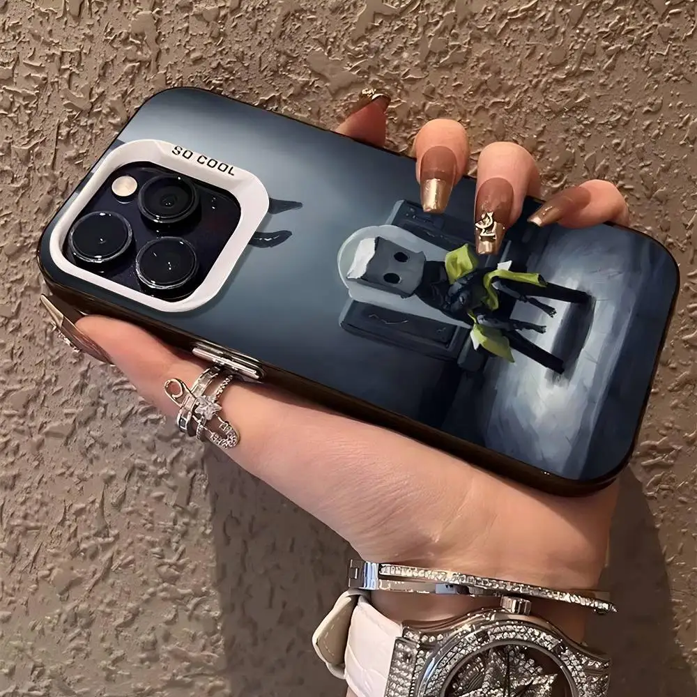 Juego L-Little Nightmares funda de teléfono para iPhone 17 16 15 14 13 12 11 Pro MAX mate a prueba de golpes trasera anticaída cubierta mate - imagen 5