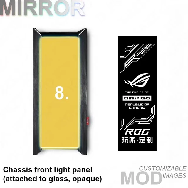 ASUS ROG Strix Helios Panel ARGB Reflectante - imagen 3