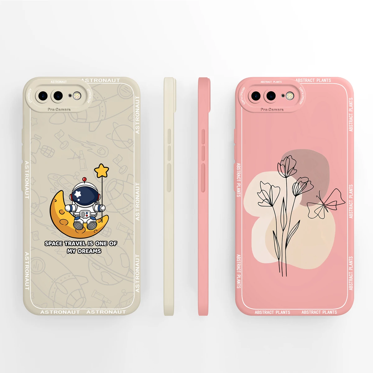 Funda de silicona líquida para iPhone, carcasa trasera de cobertura completa de Mariposa Negra para iPhone 7 Plus 8 Plus - imagen 4