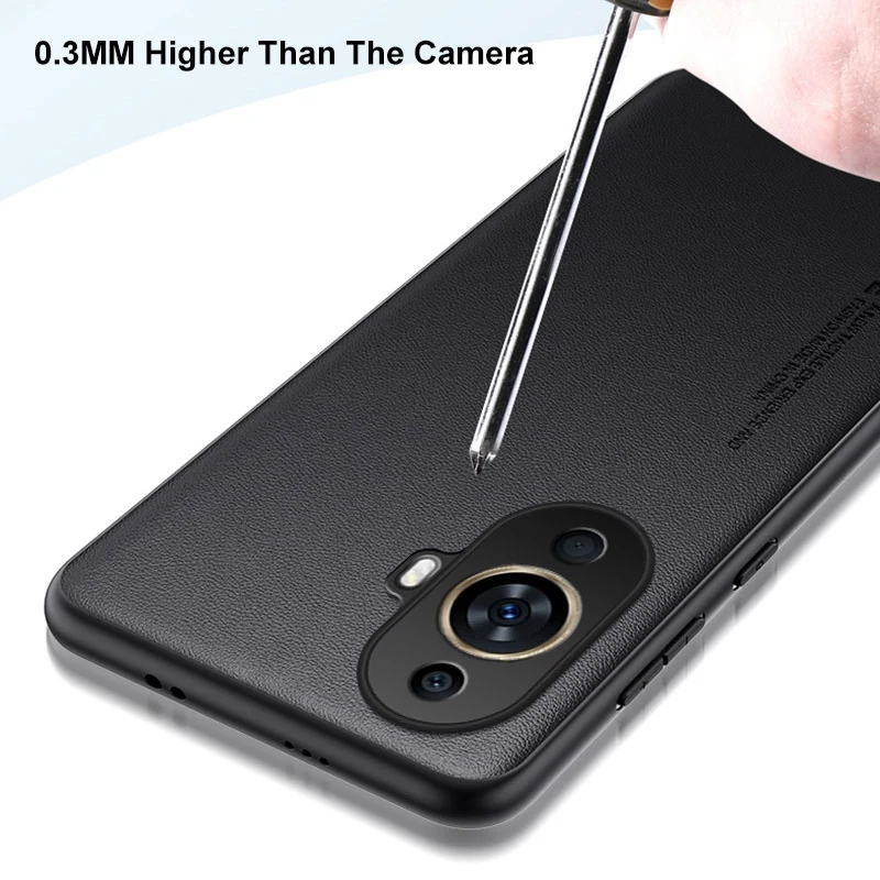 Funda de cuero PU de lujo para Huawei Nova 9, 10 SE, 10 Pro, 11 Pro, protección de silicona Ultra - imagen 4