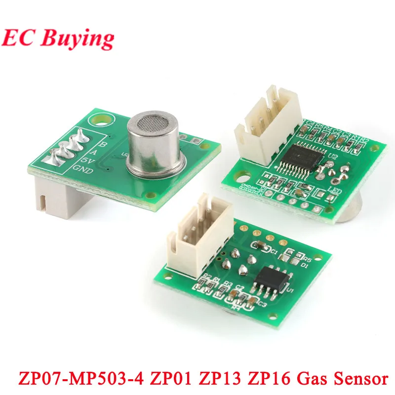 Módulo de Sensor de calidad del aire de Gas VOC Digital ZP16, Sensor de Gas propano de humo ZP13 ZP07-MP503-4 ZP01, purificador de detección de contaminación del aire