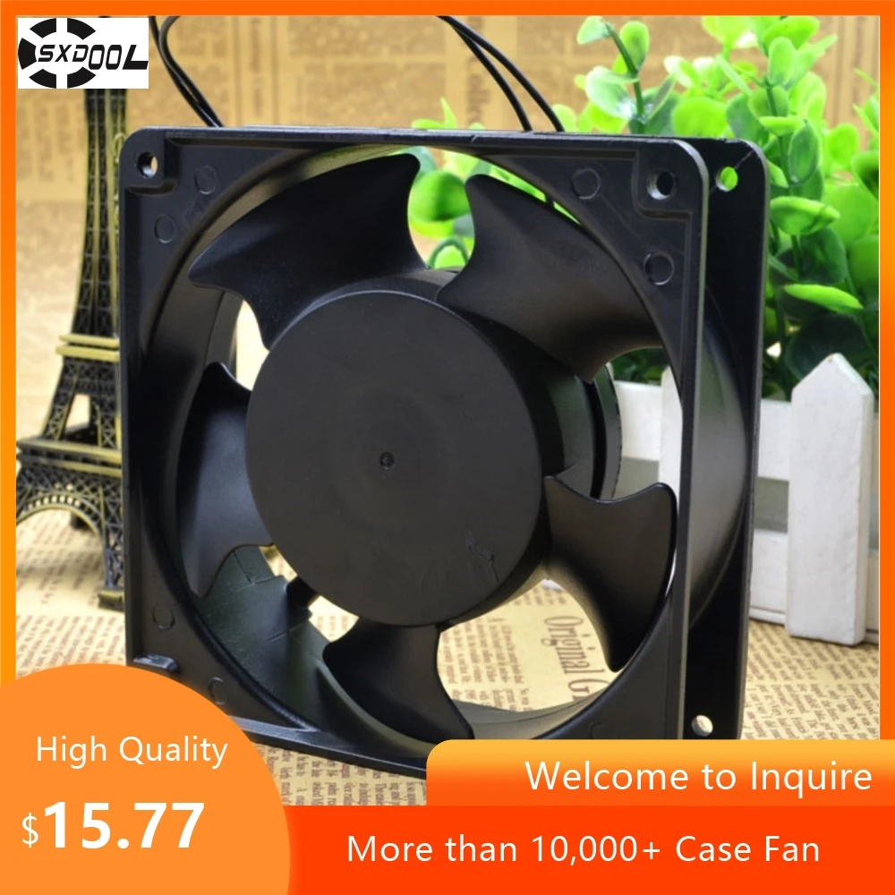 Ventilador de máquina de soldadura 12038 AC 220V ventilador para Adda AA1282HB-AT AA1282hb-AW 12038 AC 220v ventilador con cubierta - imagen 5