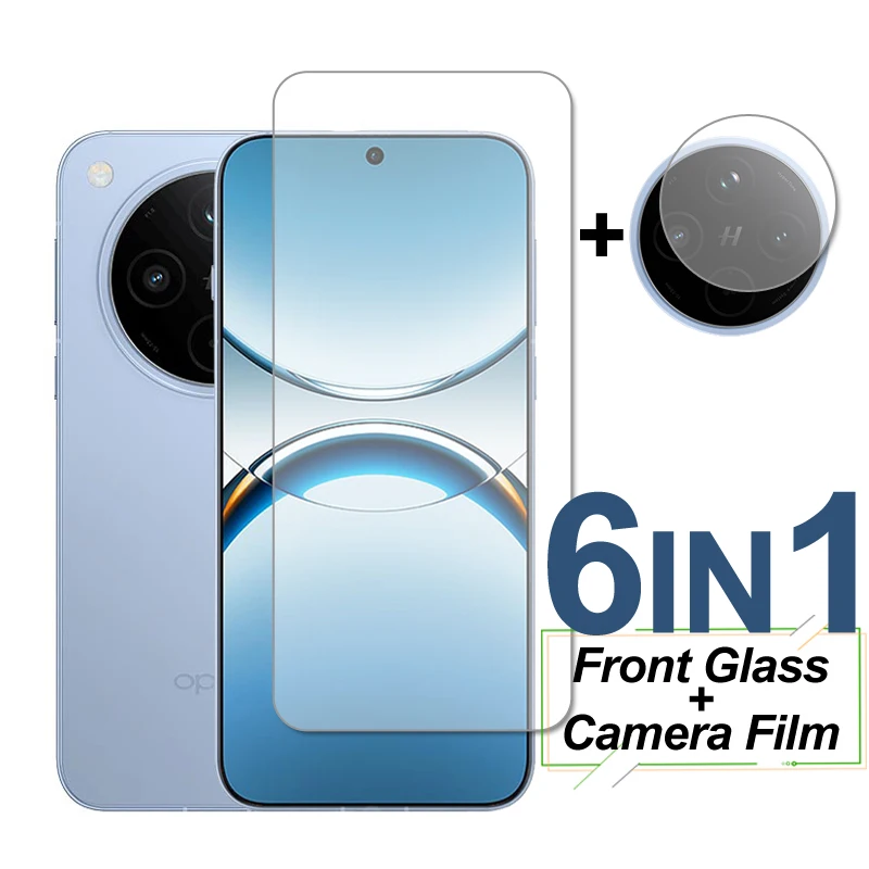 Para OPPO Find X8 Protector de pantalla de vidrio en OPPO Find X8 película protectora de vidrio templado para lente de cámara de teléfono para OPPO Find X8 - imagen 2