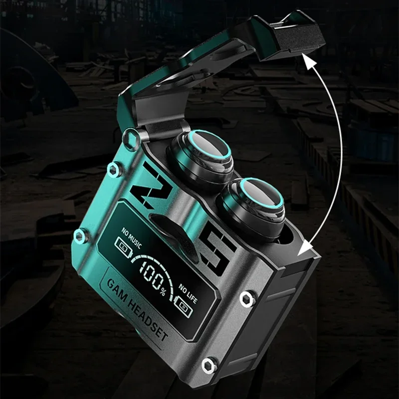 Auriculares inalámbricos M25 TWS con Bluetooth, cascos con Control táctil, reducción de ruido, estéreo, resistentes al agua, con micrófono - imagen 5