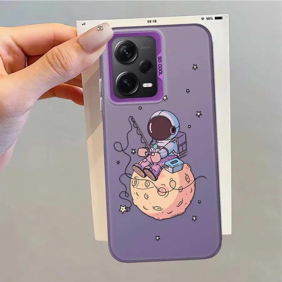 Funda para Xiaomi Redmi A5 14C A1 A2 Plus 13C 10C 12C K60 9C 9T funda trasera para teléfono astronauta espacial genial - imagen 5