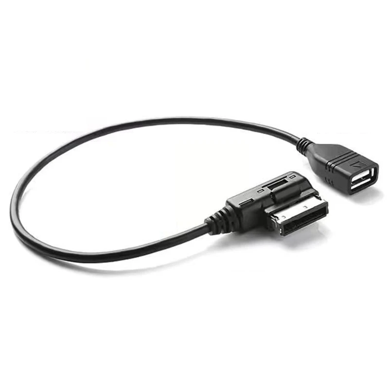 Cable auxiliar USB música MDI MMI AMI a USB interfaz hembra Audio adaptador auxiliar Cable de datos para VW para Audi A6L Q5 Q7 A8 S5 A5 A4L A3 - imagen 3