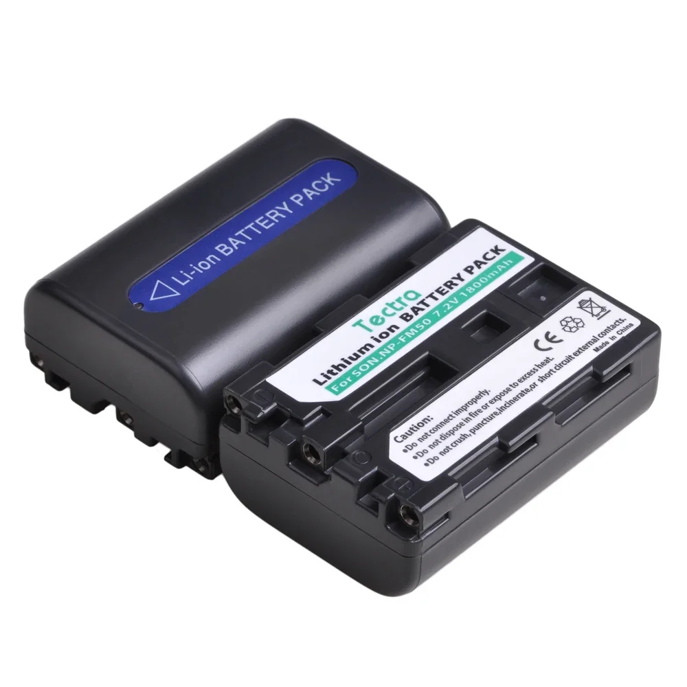 Cargador de batería recargable de iones de litio para videocámara Sony HC1, cargador para videocámara, TRV280, TRV350, TRV250, TRV19, TRV22, TRV27, NP-FM50 - imagen 2