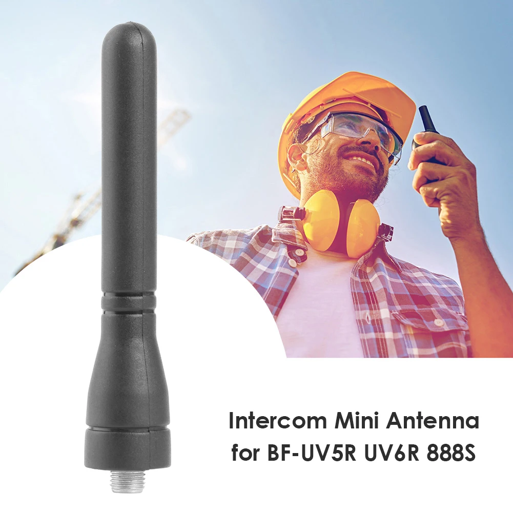 1 unidad de antena suave 400-470MHz SMA-F hembra para Radio Baofeng UV-5R UV-6R BF-888S