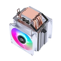 Disipador de CPU refrigeración por aire compatible Intel y AMD
