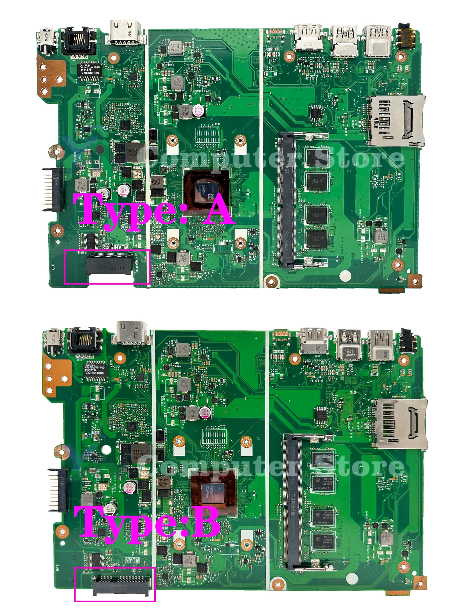 Placa base X441B para ASUS X441BA A441B K441B F441B placa base para ordenador portátil A6 A9 RAM-2GB/4GB/8GB 100% prueba OK - imagen 2
