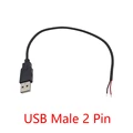 USB male 2pin