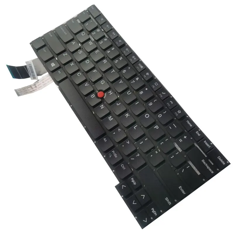Teclado Lenovo ThinkPad T14s Gen 2 retroiluminado US negro - imagen 2