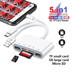 Lector microSD Lightning USB OTG para iPhone iPad: PC y portátil