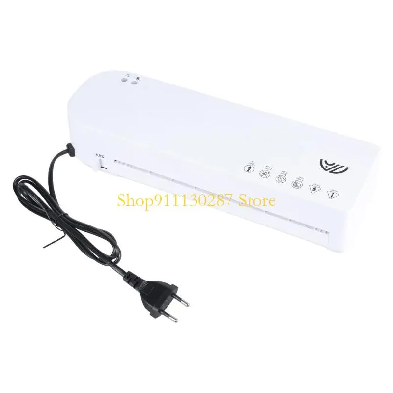 Máquina laminadora mejorada J1HC, laminadora portátil calentamiento rápido, ligera, adecuada para 2R 3R en