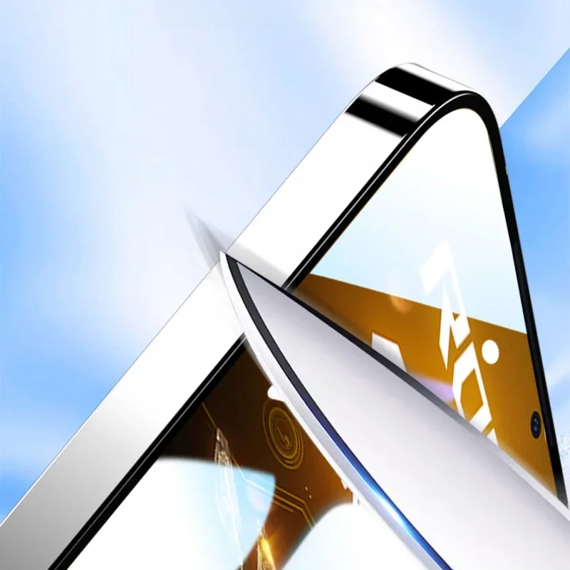 Vidrio templado de borde negro para Asus ROG Phone 9 Pro Rog9 Rog9Pro Protector de pantalla película protectora de vidrio de cubierta completa antiarañazos - imagen 5