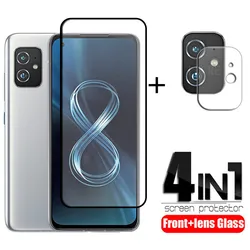 Asus Zenfone 8 – Protector de Pantalla y Lente de Vidrio Templado