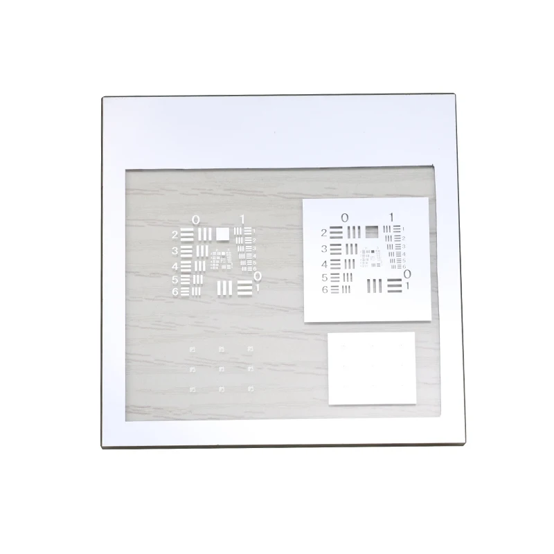 Microscopio de placa de resolución USAF1951, evaluación de calidad de imagen óptica, Control de calidad de lente de placa de diferencia - imagen 5