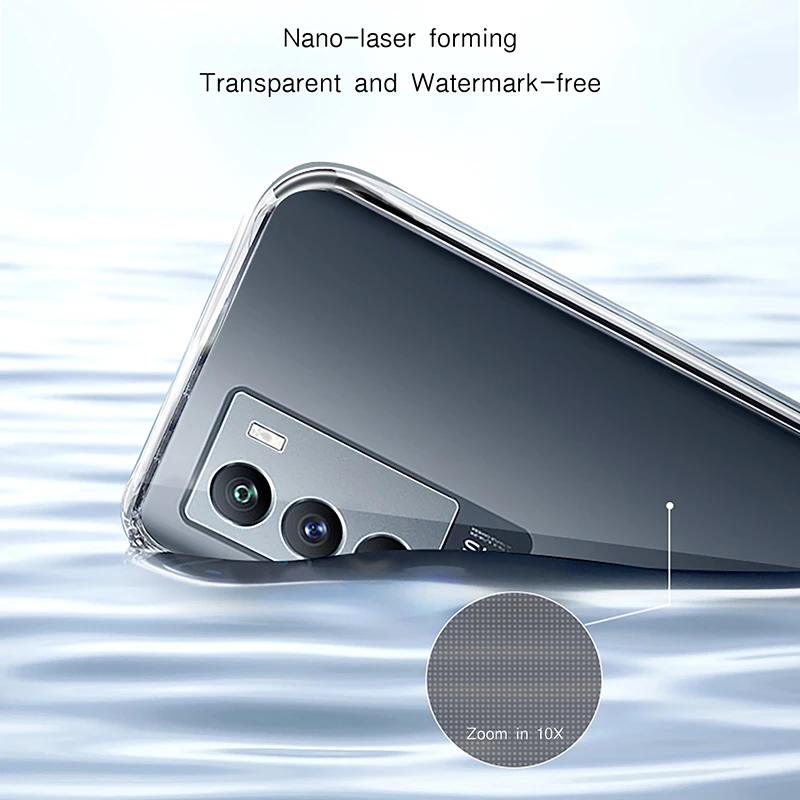 Funda de teléfono transparente ultrafina de alta calidad para VIVO Y30 5G estándar Y30g China Y31 Y31s, carcasa de cristal transparente de TPU suave - imagen 2