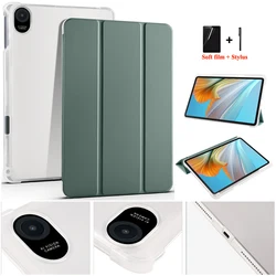 Funda con Portalápices para Huawei Honor Pad 8, 12 pulgadas, soporte triplegable, parte trasera de silicona TPU suave para Honor Pad 8 Pad8, cubierta 2022