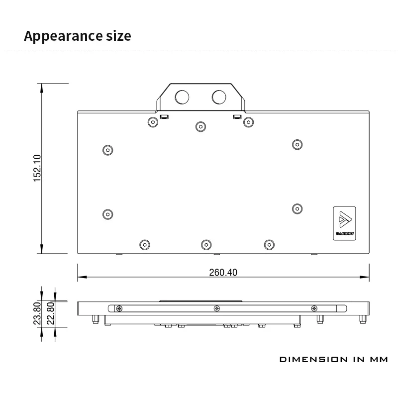 Barrow GPU bloque de agua para MSI RTX 4080 16GB GAMING X TRIO/ SUPRIM X enfriador de tarjetas con placa posterior, soporte, BS-MSG4080M-PA