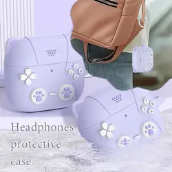 Funda Silicona Apple AirPods 4 – Diseño Gamepad Antigolpes