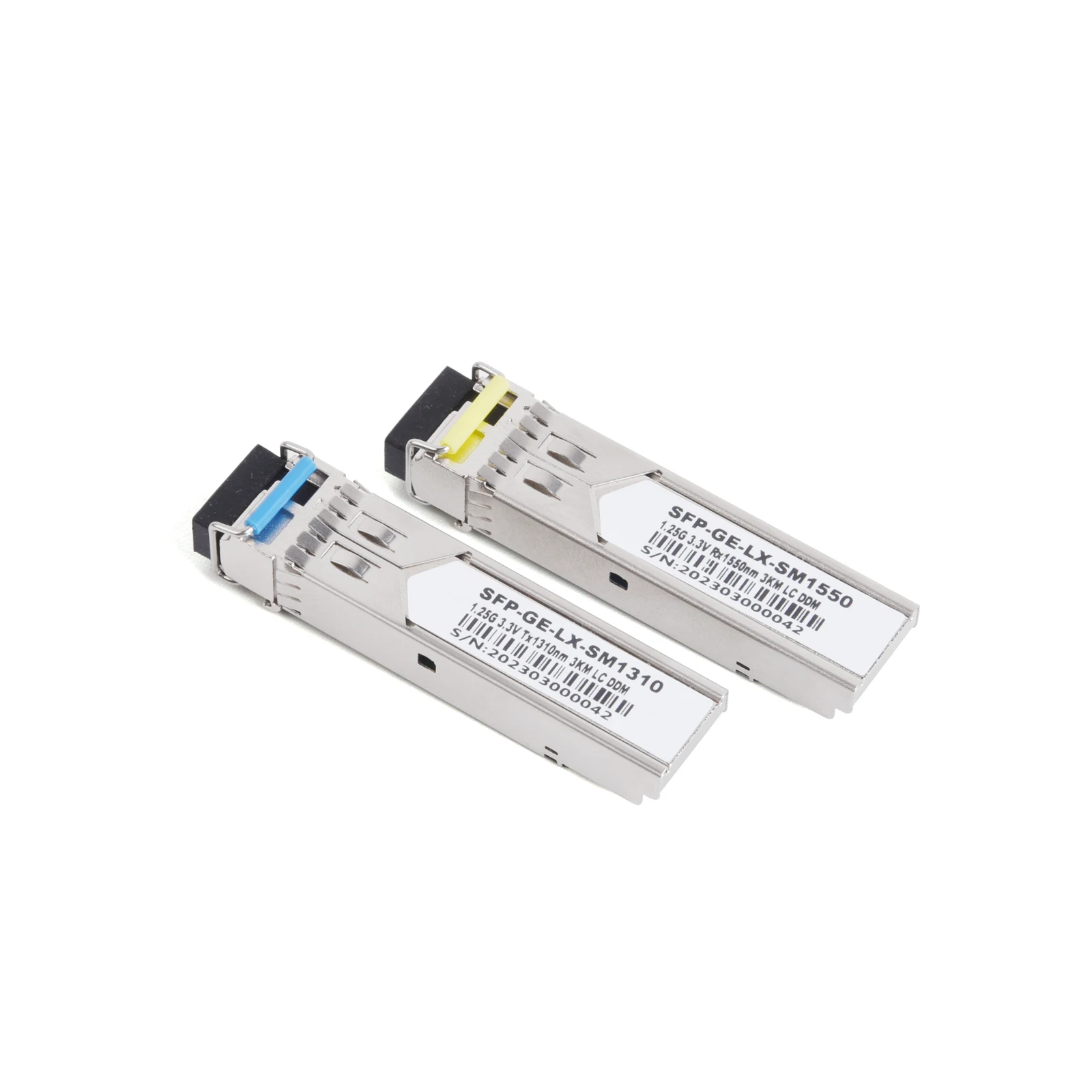 5 pares 1,25G Gigabit SFP módulo de fibra óptica monomodo fibra única LC 1310/1550nm A + B extremo para conmutador Ethernet Cisco Mikrotik - imagen 2