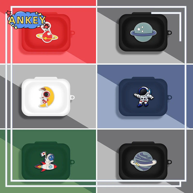 For Nothing Ear (a) funda protectora para auriculares, anticaída, silicona suave, auriculares inalámbricos Bluetooth, transporte - imagen 2