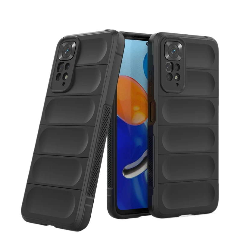 Para Xiaomi Redmi Note 11s 11 Pro Global 4G Funda trasera de teléfono Funda de silicona líquida suave anticaída a prueba de golpes armadura protectora Funda - imagen 2
