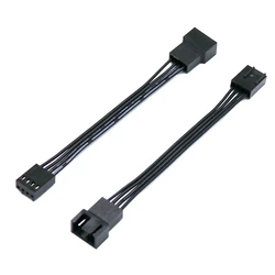 Angitu-ventilador de CPU de 4 pines, Cable de extensión macho a hembra, adaptador de ventilador de refrigeración PWM de 4 pines macho a macho personalizado, 10/30/50/100cm