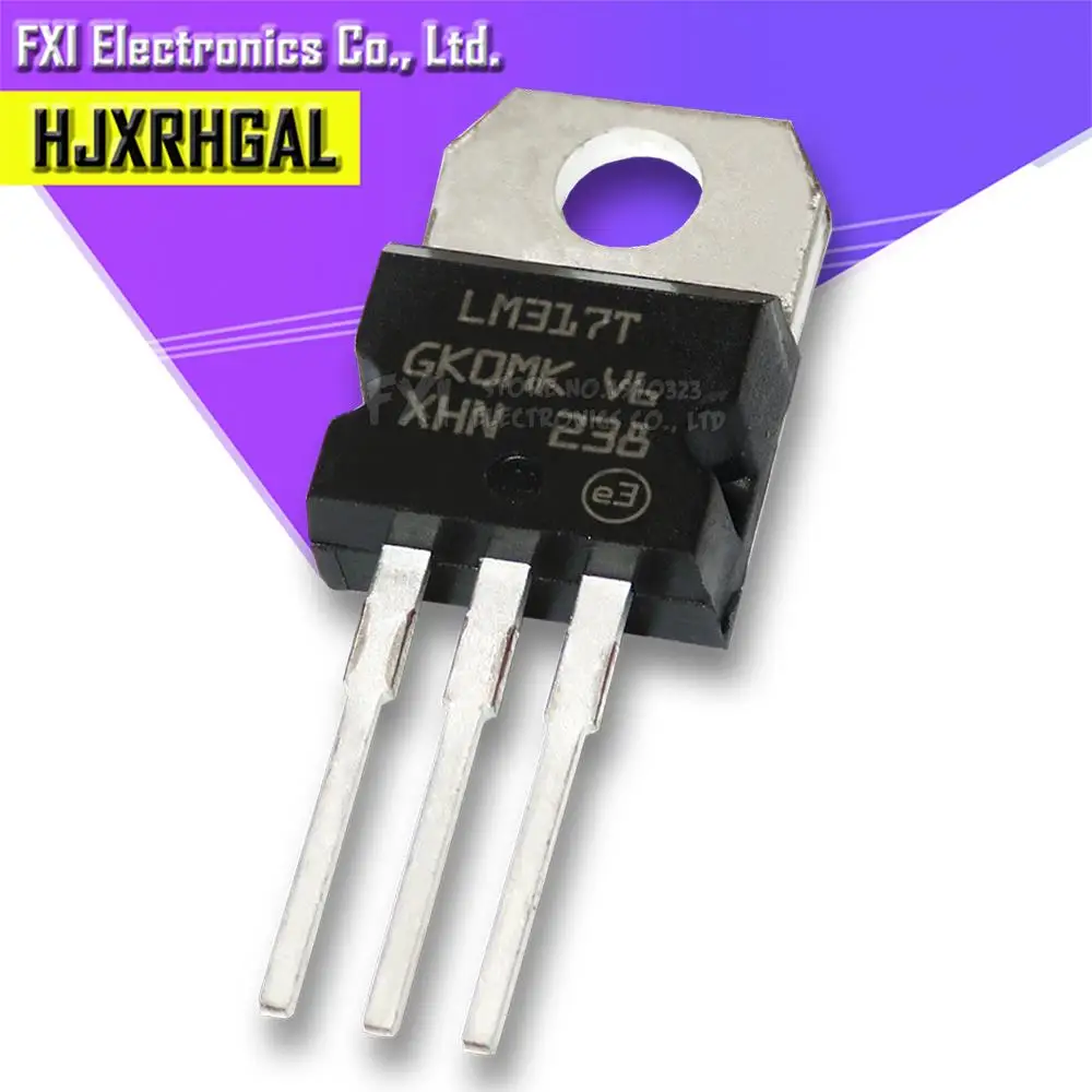 Transistor de triodo regulado, 10 piezas, LM317T, LM317 TO-220, TO220